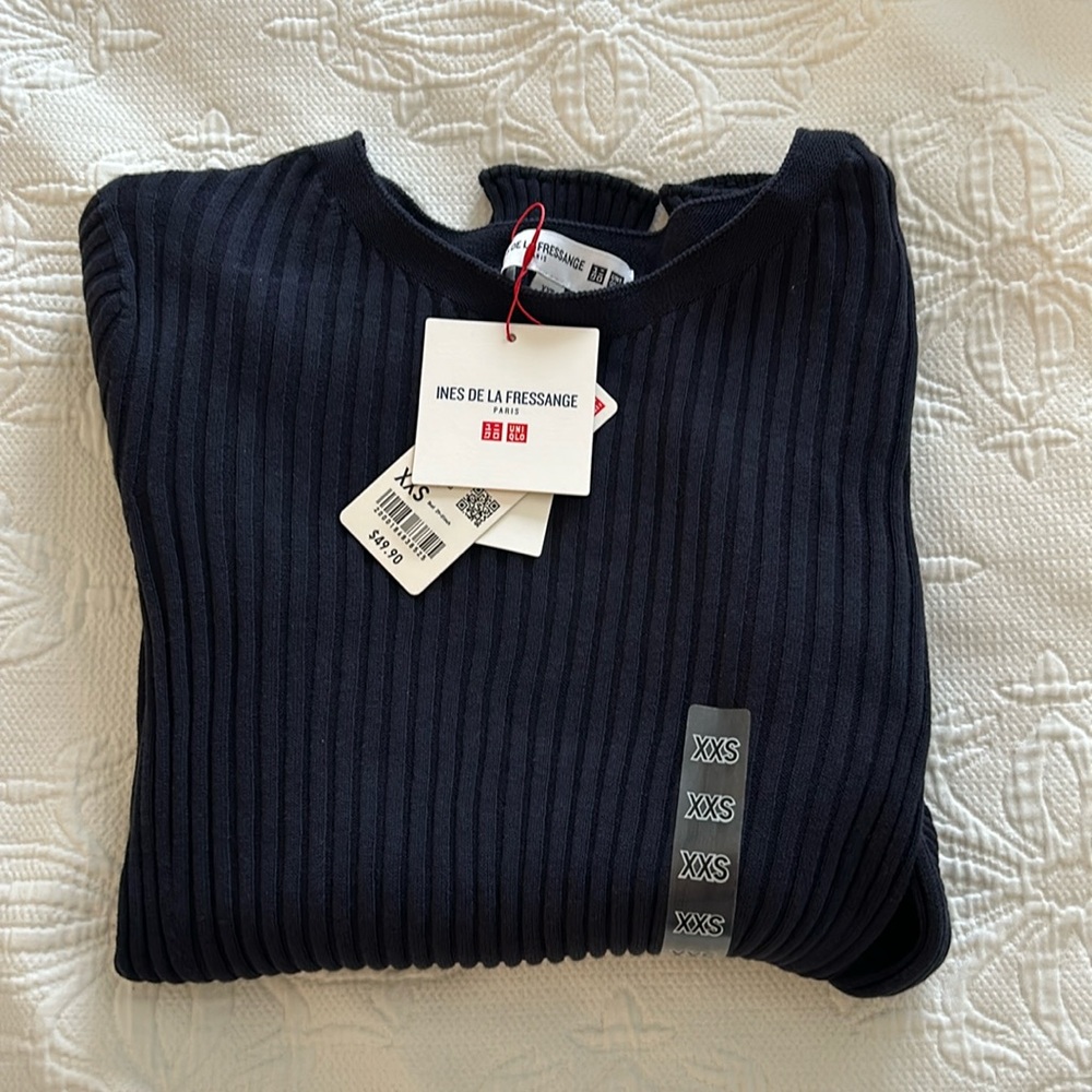 Uniqlo x Ines De La Fressange Cotton Ribbed Sweater